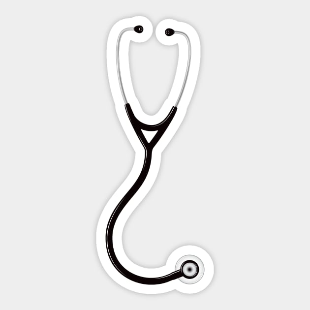 Stethoscope Sticker by Mhea